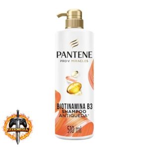 Shampoo Pantene Pro-V Biotinamina B3 Antiqueda e Nutrição 510 ml