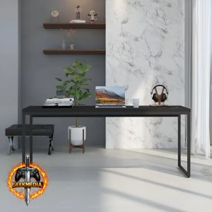 Mesa Diretor 1,80m Dynamica Cor Preto Ônix / Est.Preta