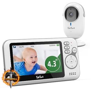 Babá Eletrônica TakTark com Câmera 4.3" e Visão Noturna